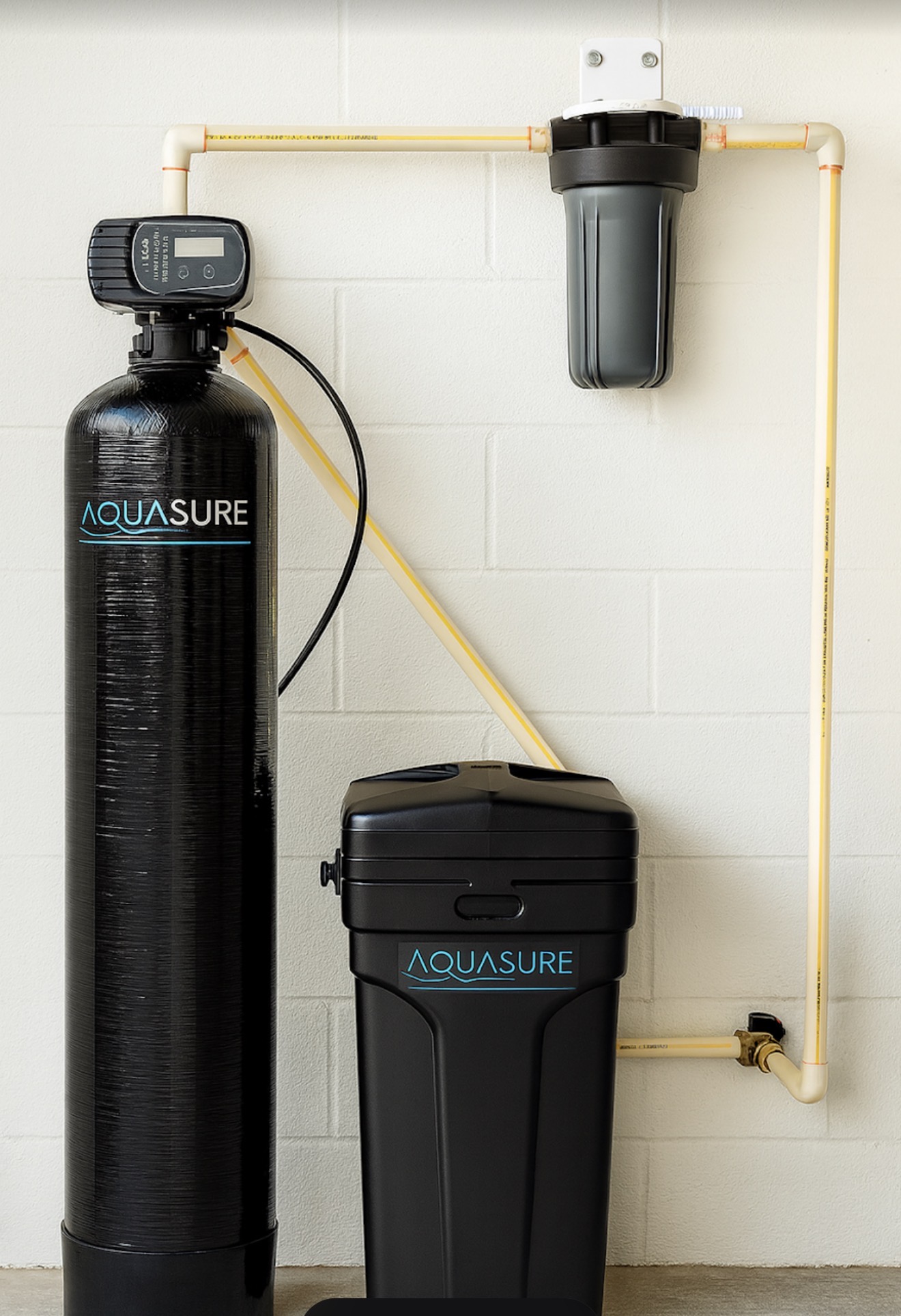 Water treatment system installation